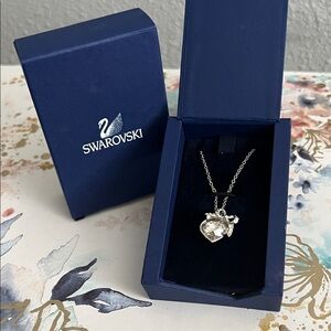 Swarovski Hayday Silver Crystal Heart Necklace